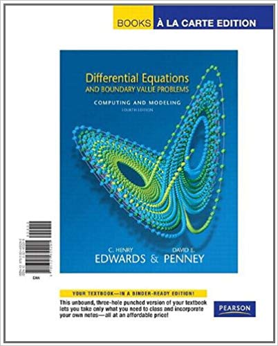 Download Solutions Manual of Differential Equations and Boundary Value Problems PDF
