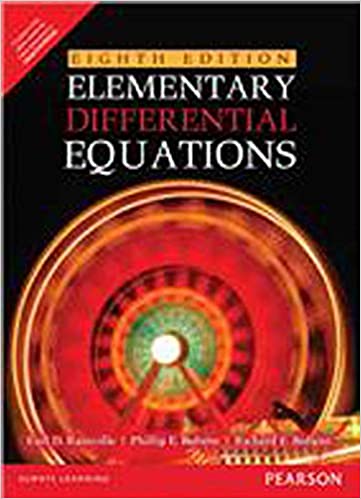 Download Solutions Manual of Elementary Differential Equations PDF