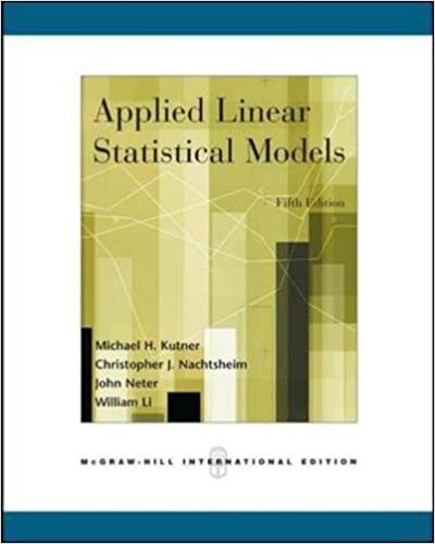 Download Solutions Manual of Applied Linear Statistical Models PDF