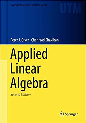Download Solutions Manual of Applied Linear Algebra PDF