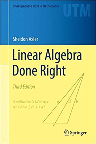 Download Solutions Manual of Linear Algebra Done Right PDF