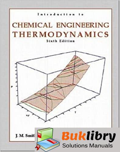 Download Solutions Manual of Introduction to Chemical Engineering Thermodynamics PDF