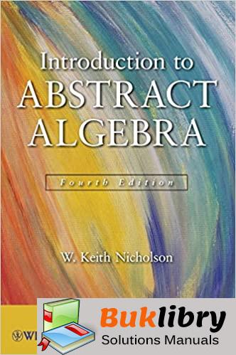 Download Solutions Manual of Introduction to Abstract Algebra PDF