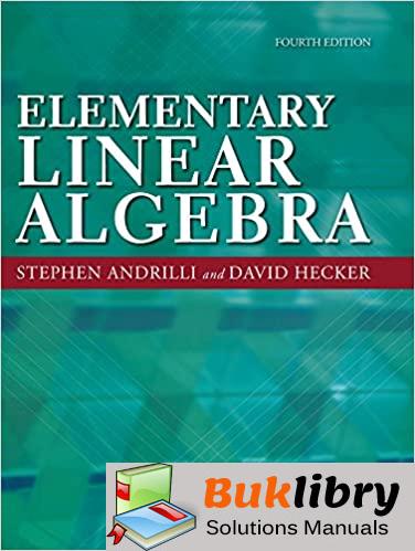 Download Solutions Manual of Elementary Linear Algebra PDF