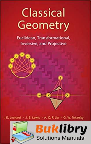 Download Solutions Manual of Classical Geometry Euclidean Transformational Inversive and Projective PDF